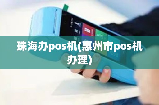 珠海办pos机(惠州市pos机办理)