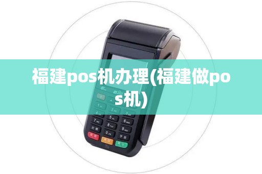 福建pos机办理(福建做pos机)