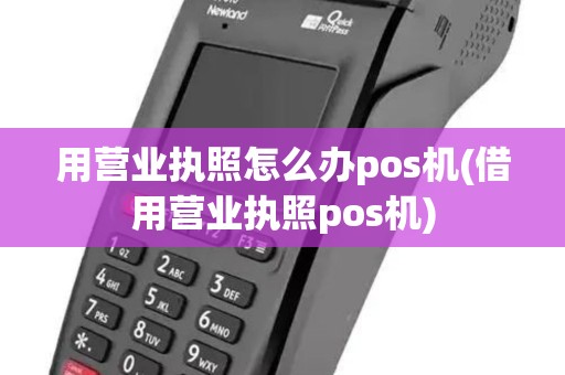 用营业执照怎么办pos机(借用营业执照pos机)