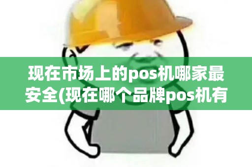 现在市场上的pos机哪家最安全(现在哪个品牌pos机有保障)