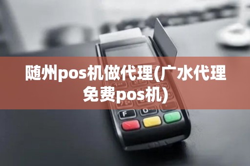 随州pos机做代理(广水代理免费pos机)