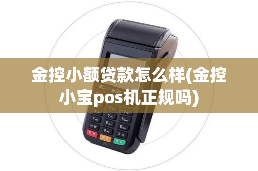金控小额贷款怎么样(金控小宝pos机正规吗)