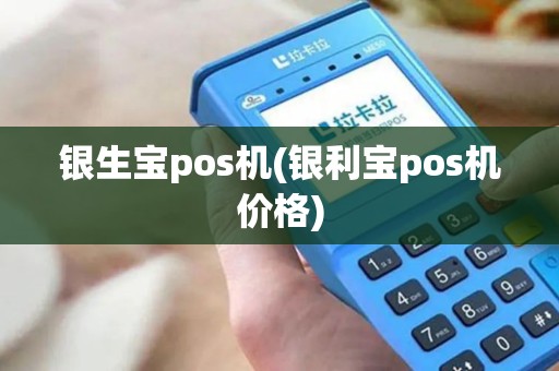 银生宝pos机(银利宝pos机价格)