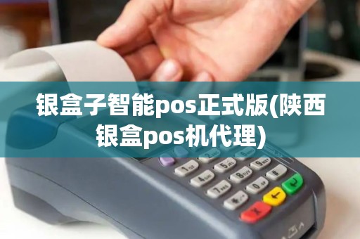 银盒子智能pos正式版(陕西银盒pos机代理)