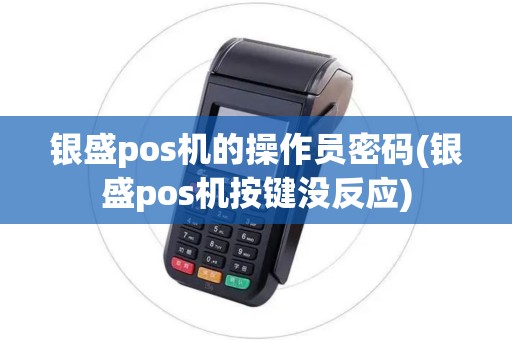 银盛pos机的操作员密码(银盛pos机按键没反应)