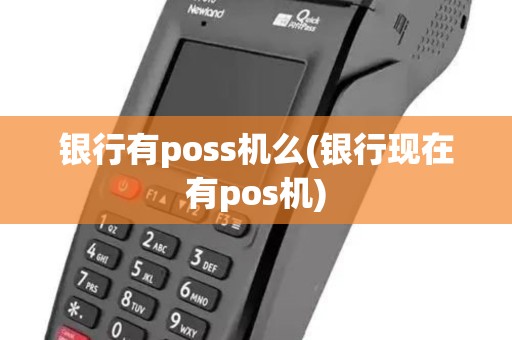 银行有poss机么(银行现在有pos机)