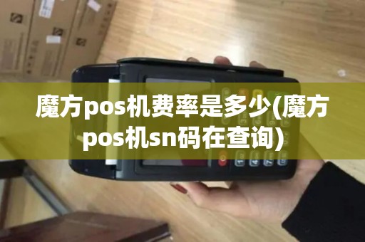 魔方pos机费率是多少(魔方pos机sn码在查询)