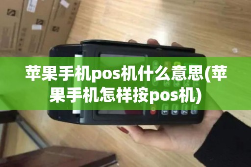 苹果手机pos机什么意思(苹果手机怎样按pos机)