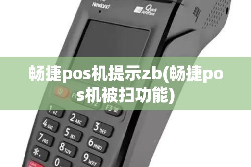 畅捷pos机提示zb(畅捷pos机被扫功能)