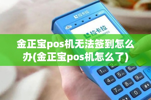 金正宝pos机无法签到怎么办(金正宝pos机怎么了)