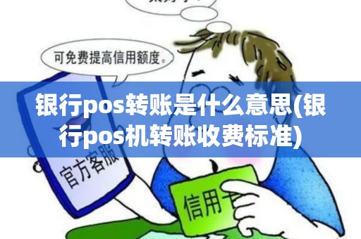 银行pos转账是什么意思(银行pos机转账收费标准)