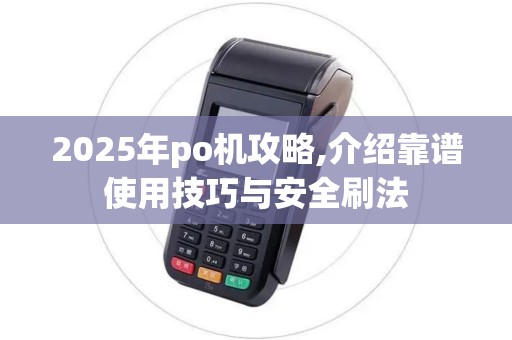 2025年po机攻略,介绍靠谱使用技巧与安全刷法