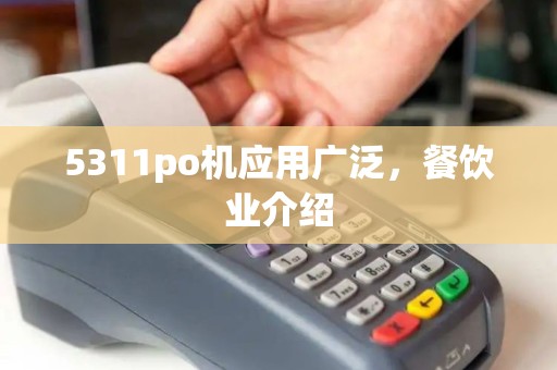 5311po机应用广泛，餐饮业介绍