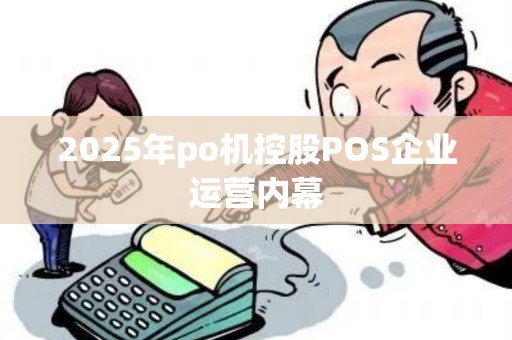 2025年po机控股POS企业运营内幕 2025年po机控股POS企业运营内幕