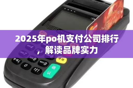 2025年po机支付公司排行,解读品牌实力 2025年po机支付公司排行,解读品牌实力