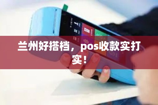 兰州好搭档,pos收款实打实! 兰州好搭档,pos收款实打实!
