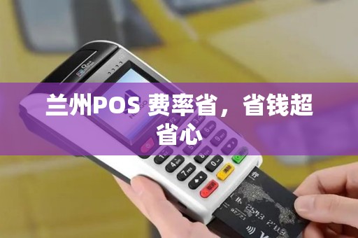 兰州POS 费率省,省钱超省心 兰州POS 费率省,省钱超省心
