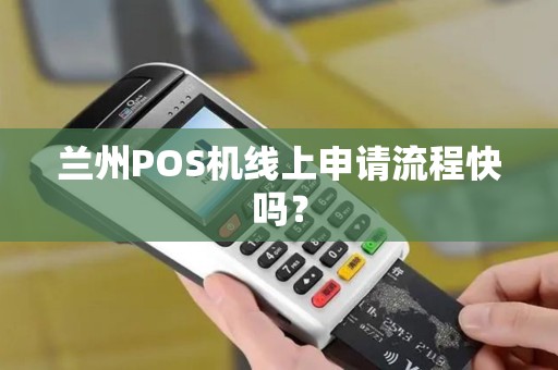 兰州POS机线上申请流程快吗？