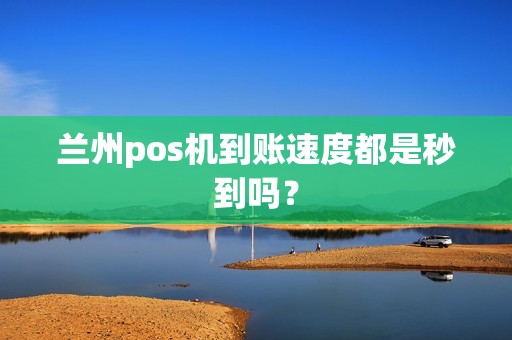 兰州pos机到账速度都是秒到吗？