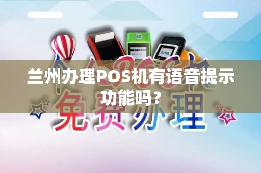兰州办理POS机有语音提示功能吗？