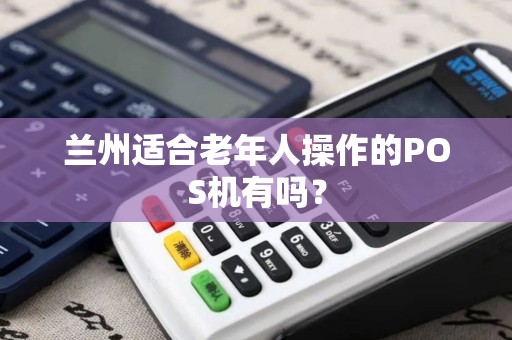 兰州适合老年人操作的POS机有吗？