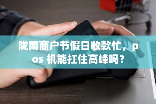 陇南商户节假日收款忙,pos 机能扛住高峰吗? 陇南商户节假日收款忙,pos 机能扛住高峰吗?