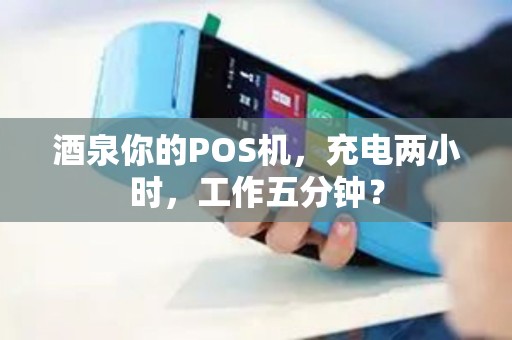 酒泉你的POS机，充电两小时，工作五分钟？