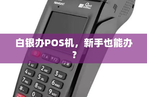 白银办POS机,新手也能办? 白银办POS机,新手也能办?