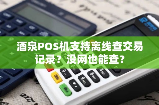 酒泉POS机支持离线查交易记录？没网也能查？