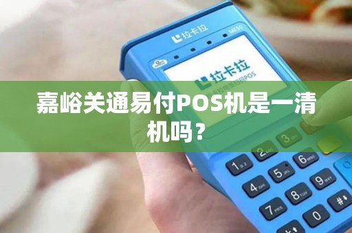 嘉峪关通易付POS机是一清机吗？