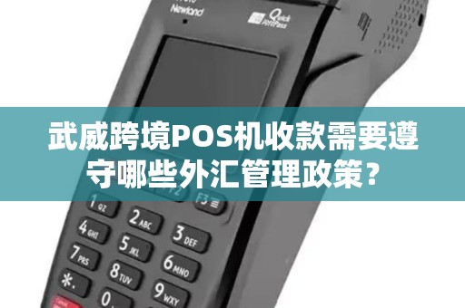 武威跨境POS机收款需要遵守哪些外汇管理政策？