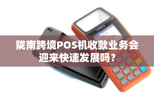 陇南跨境POS机收款业务会迎来快速发展吗？