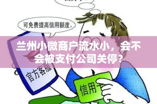 兰州小微商户流水小，会不会被支付公司关停？