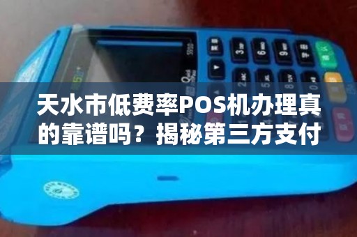 天水市低费率POS机办理真的靠谱吗?揭秘第三方支付背后的猫腻! 天水市低费率POS机办理真的靠谱吗?揭秘第三方支付背后的猫腻!