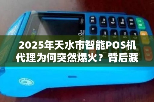 2025年天水市智能POS机代理为何突然爆火?背后藏着这些暴利秘密! 2025年天水市智能POS机代理为何突然爆火?背后藏着这些暴利秘密!