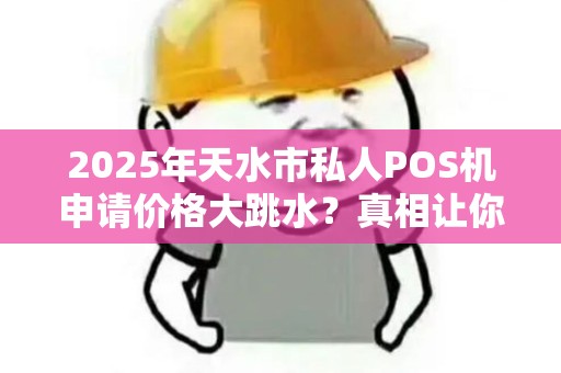 2025年天水市私人POS机申请价格大跳水?真相让你意想不到! 2025年天水市私人POS机申请价格大跳水?真相让你意想不到!