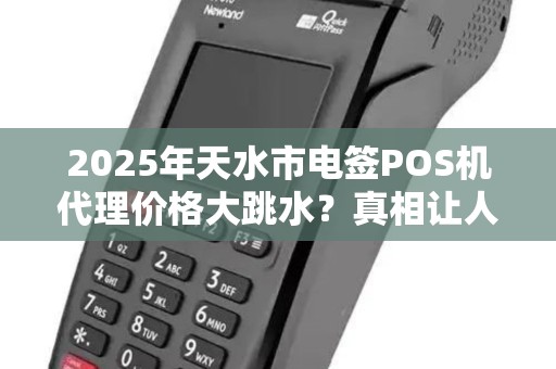 2025年天水市电签POS机代理价格大跳水？真相让人意外！
