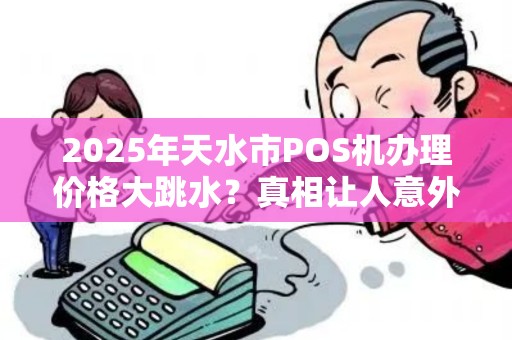 2025年天水市POS机办理价格大跳水？真相让人意外！