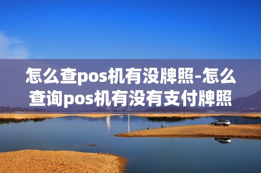 怎么查pos机有没牌照-怎么查询pos机有没有支付牌照 怎么查pos机有没牌照-怎么查询pos机有没有支付牌照