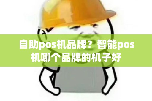 自助pos机品牌?智能pos机哪个品牌的机子好 自助pos机品牌?智能pos机哪个品牌的机子好