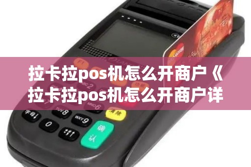 拉卡拉pos机怎么开商户《拉卡拉pos机怎么开商户详细介绍》 拉卡拉pos机怎么开商户《拉卡拉pos机怎么开商户详细介绍》