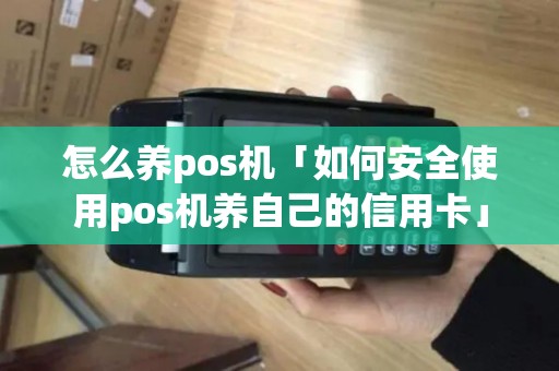 怎么养pos机「如何安全使用pos机养自己的信用卡」 怎么养pos机「如何安全使用pos机养自己的信用卡」