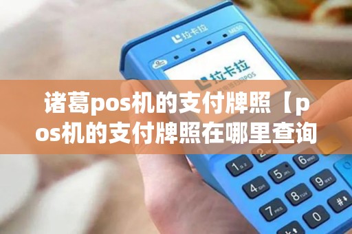 诸葛pos机的支付牌照【pos机的支付牌照在哪里查询的】
